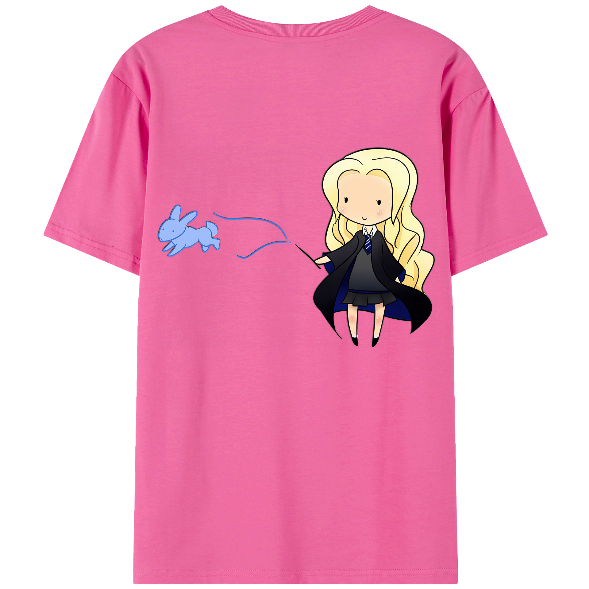 （画像用） Harry Potter ハリー・ポッターシリーズ レディース半袖Tシャツ(バックプリント)